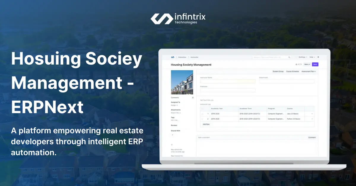 Complete Housing Society Management App Built on Frappe